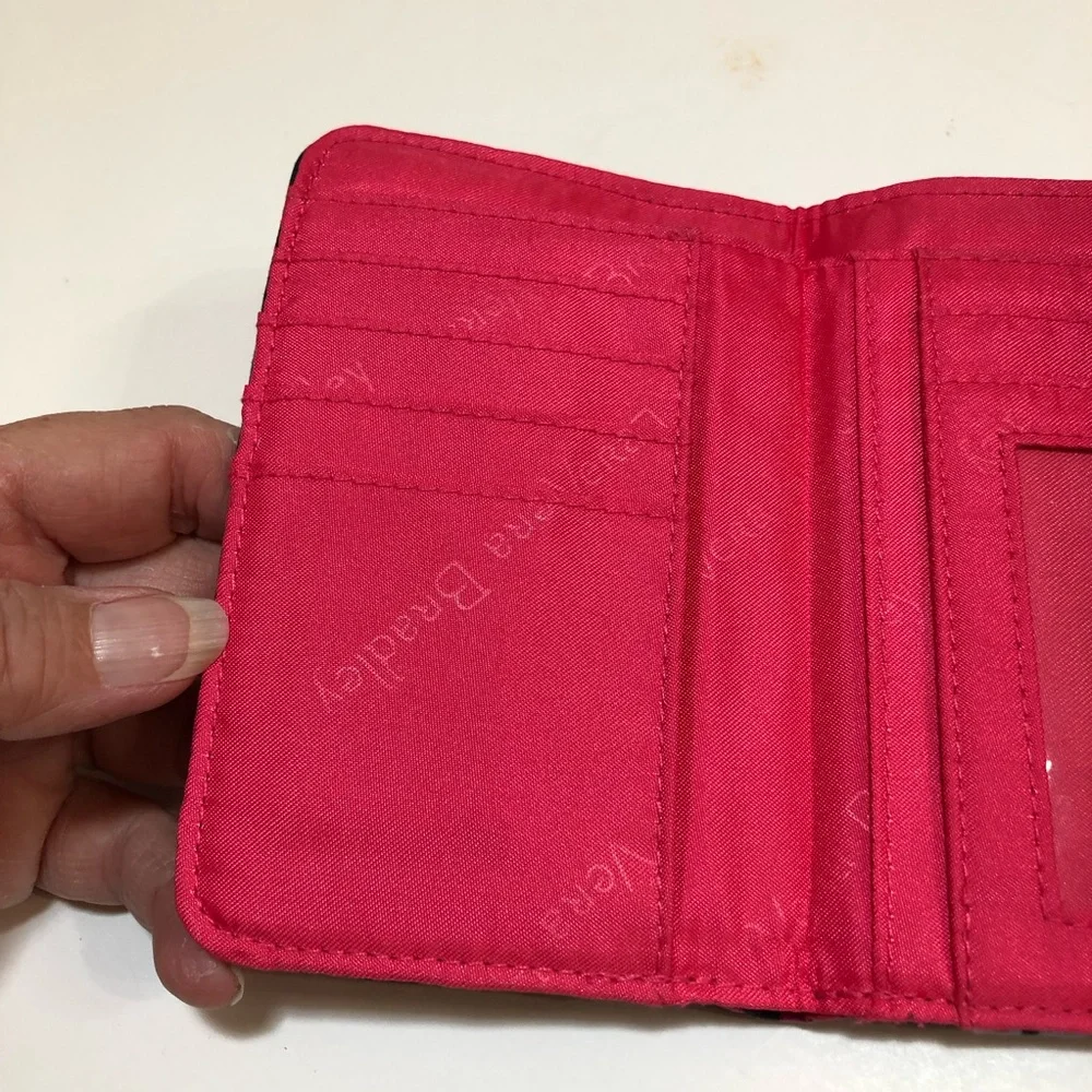 Vera Bradley Twilight Paisley Euro Trifold Wallet